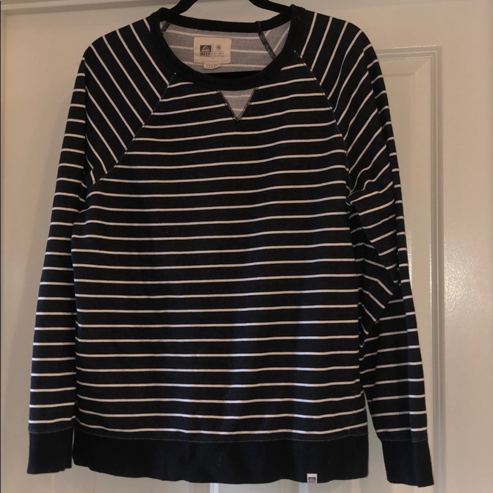 Navy Striped REEF Long-Sleeve